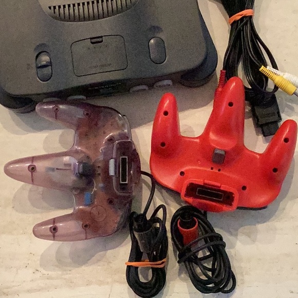 Nintendo 64 Console & Pokemon Mario Games & 2 Controllers N64 Original Authentic - Picture 11 of 14